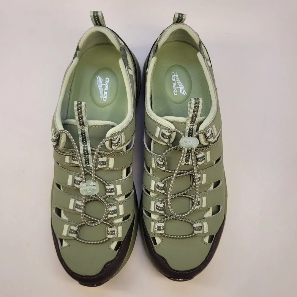 Dansko Mia Sage Green Performance Outdoor Shoes Womens Size‎ 36 4722137800